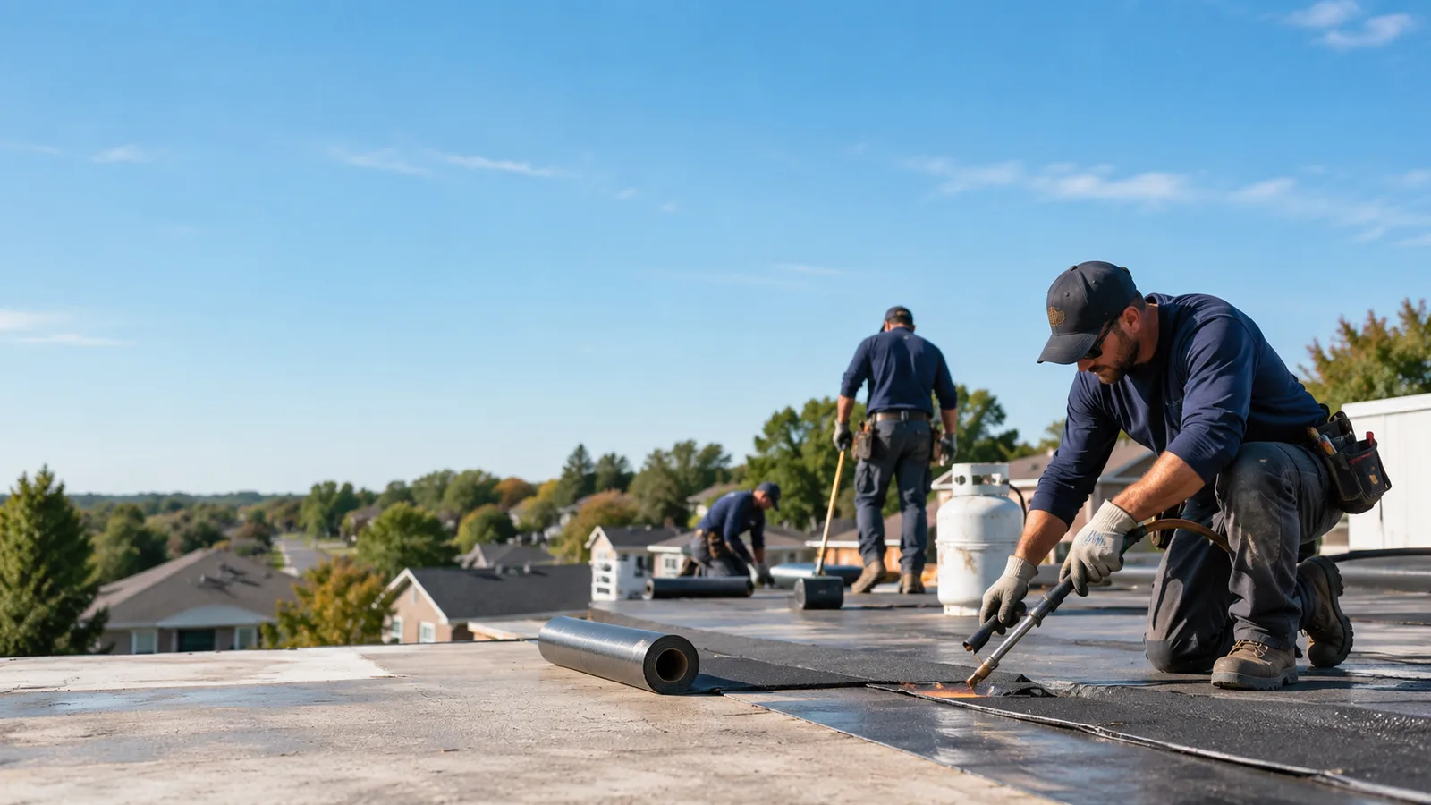 Flat Roof Leak Repair providers in Lowell, IN
